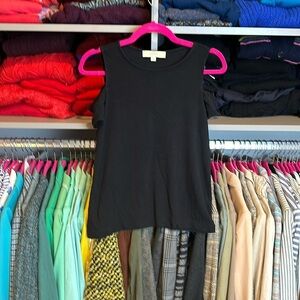 Loft black short sleeve cold shoulder top size XS​